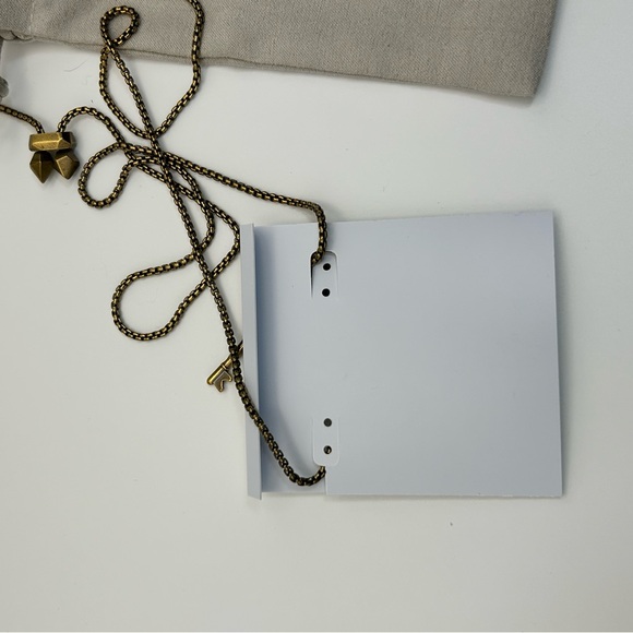 Kendra Scott Charms Collection Bronze Necklace 4 Snap Charms Key Flower Stars - Picture 11 of 11